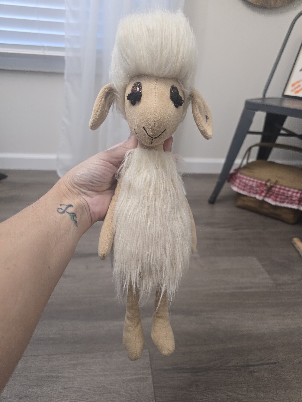 Jellycat Swellegant Sophie Sheep Retired Plush Collectible